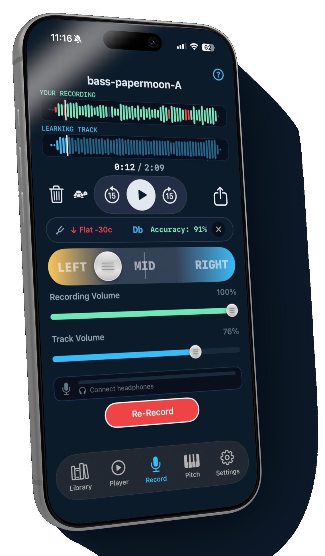 PartPerfect app screenshot